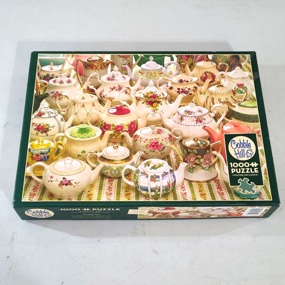 1000-Piece Jigsaw Puzzle by Cobble Hill - Poster Included